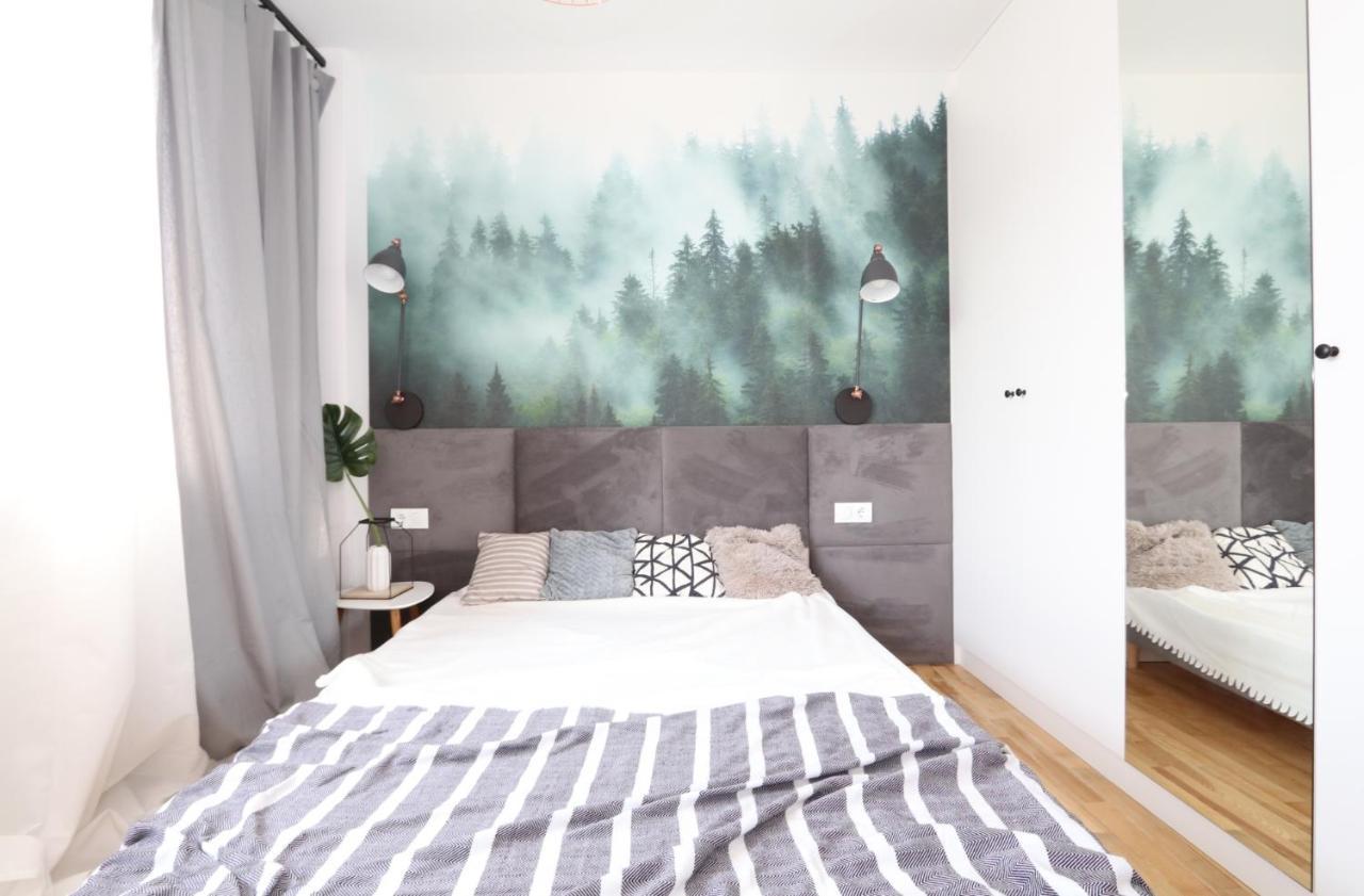 Romaszewskiego Zoliborz Bedroom Pokoj Metro Varsó Kültér fotó